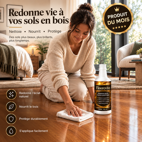 FlooRevive™ | Finies les rayures, et un éclat profond retrouvé