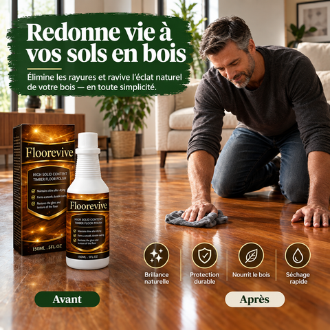 FlooRevive™ | Finies les rayures, et un éclat profond retrouvé